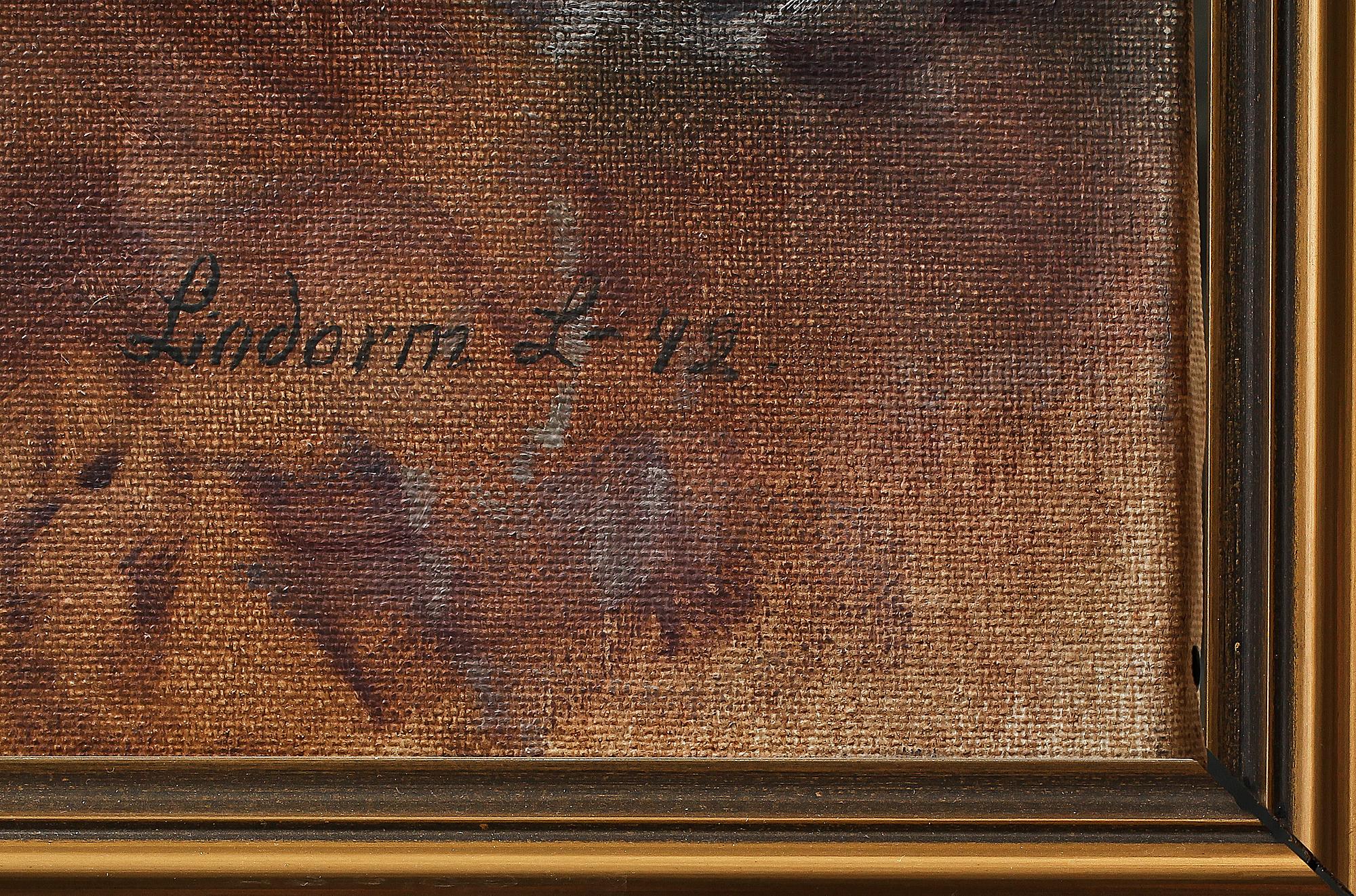 LINDORM LILJEFORS, olja på duk, sign.