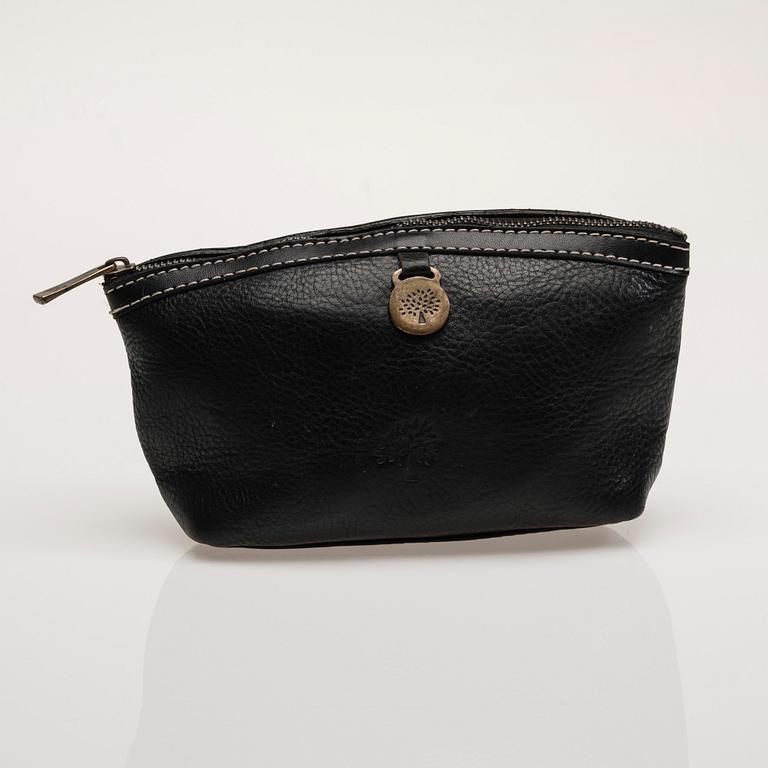 WEEKENDBAG, "Clipper Holdall", ja TOALETTILAUKKU, Mulberry.