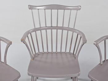 KARMSTOLAR, 3 st, 1900-talets andra hälft.