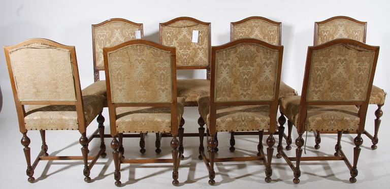 MATSALSGRUPP, 9 delar. Nyrenässans, 1900-talets första hälft.