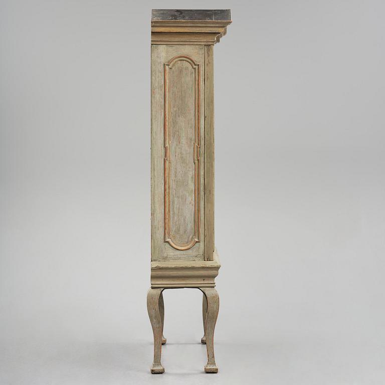 A Swedish late Baroque cabinet, first part 18th century.