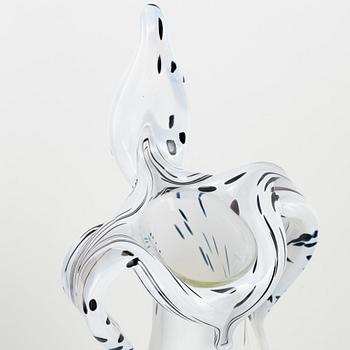 Ludvig Löfgren, vase, "Atomic Orchid", Kosta Boda.