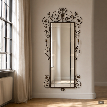 Bjerkås, an imposing mirror model 1016, Gothenburg, 1940s.