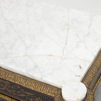 A Louis XVI style cabinet, France, late 19th Century.