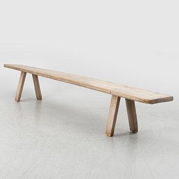 A bench, 19th Century.