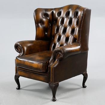 FÅTÖLJ, Chesterfieldmodell, Winchester Furniture, England, 1900-talets andra hälft.