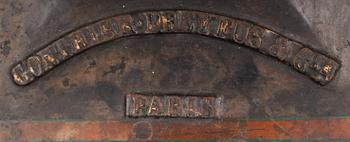 VÄXTPRESS, gjutjärn samt portör, 1800-/1900-tal.