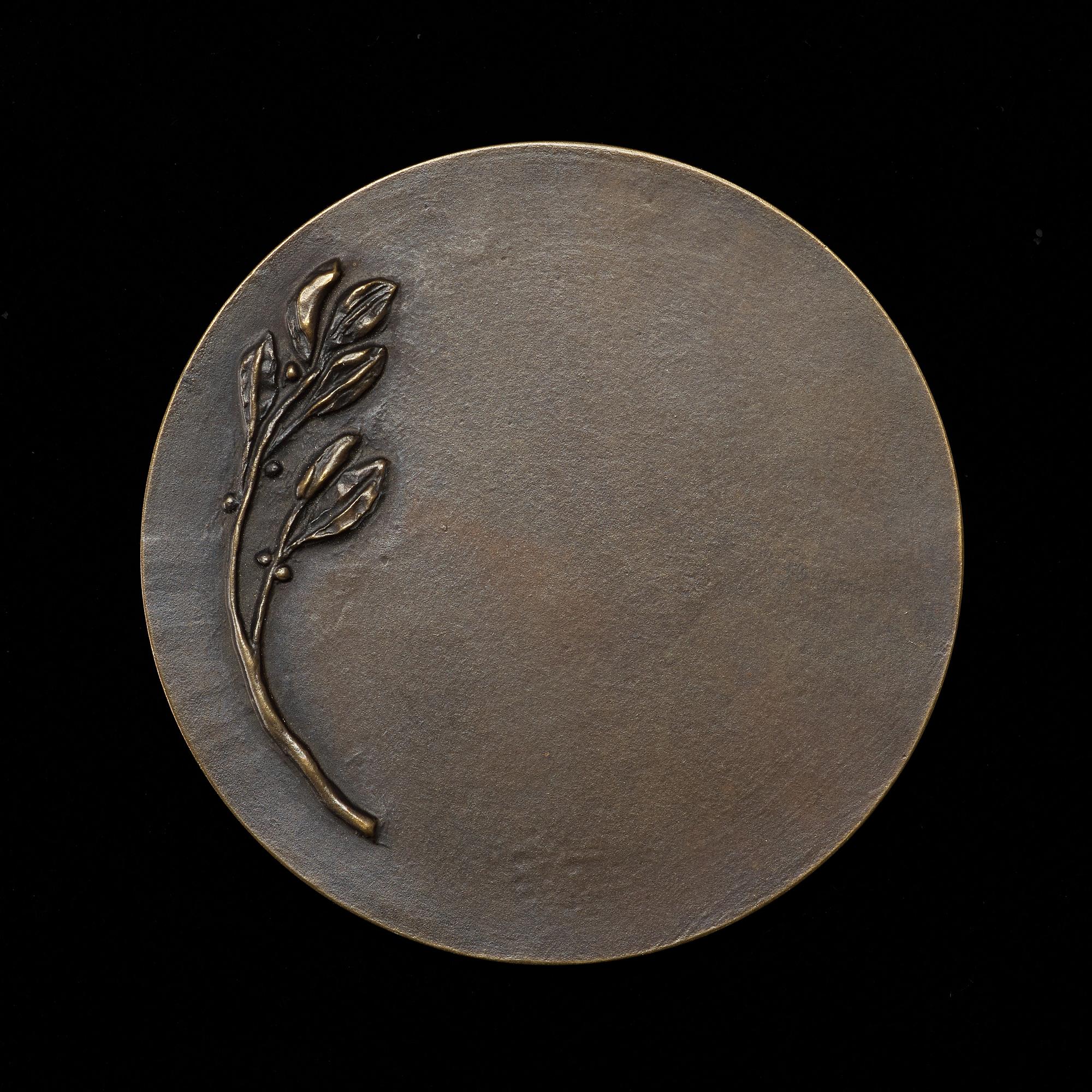 FLYGAREMEDALJEN till minne av omkomna svenska flygare. Av Carl Milles 1929-32 på uppdrag av Svenska aeroklubben.