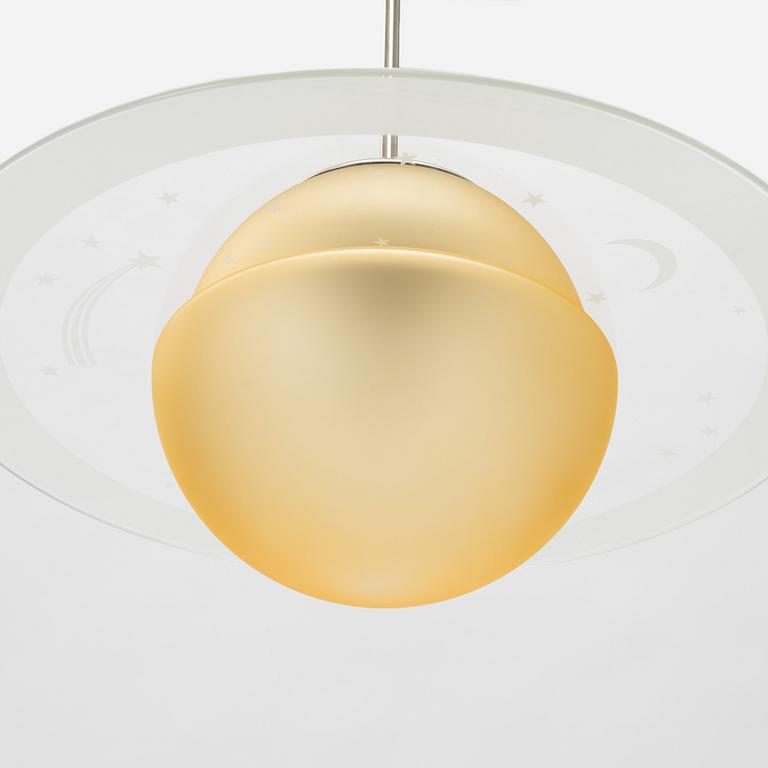 A ceiling lamp, mid 20th Century.