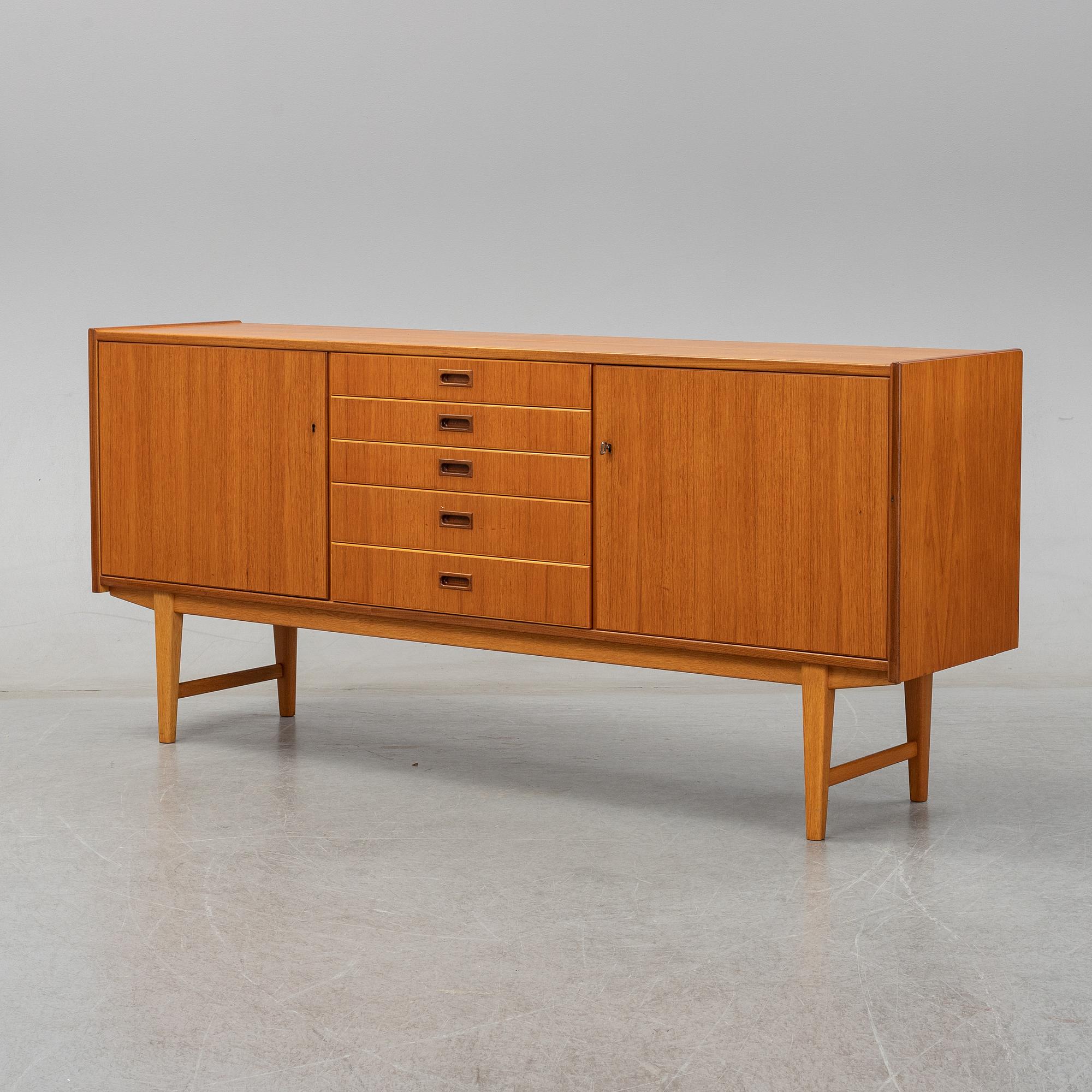 Sideboard, teak, 1950-60-tal.