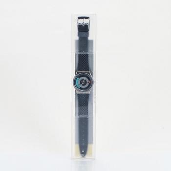 Swatch, Metropolis, wristwatch, 34 mm.