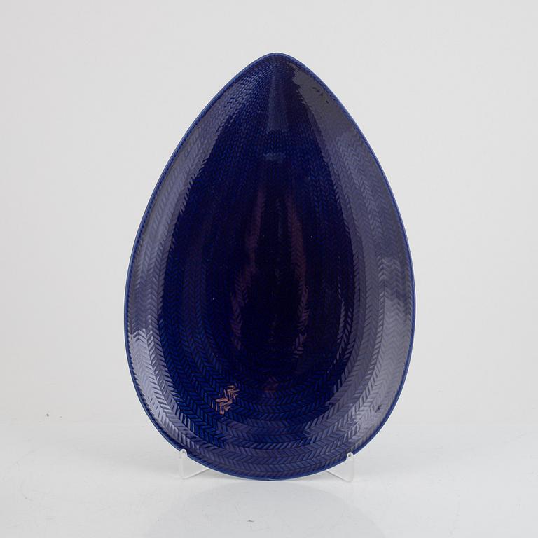 Hertha Bengtson, servis, 44 delar, "Blå eld", Rörstrand.