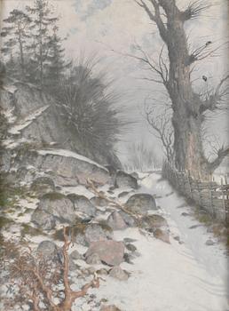 778. Knut Ekwall, Vinterlandskap.
