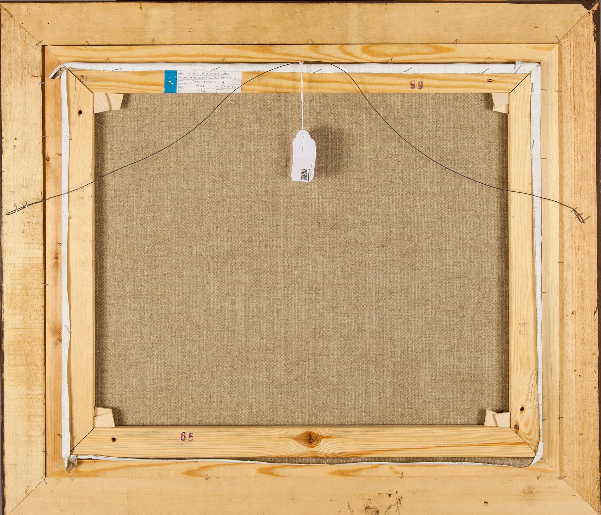 OLAVI HURMERINTA, olja på duk, signerad och daterad 1992.