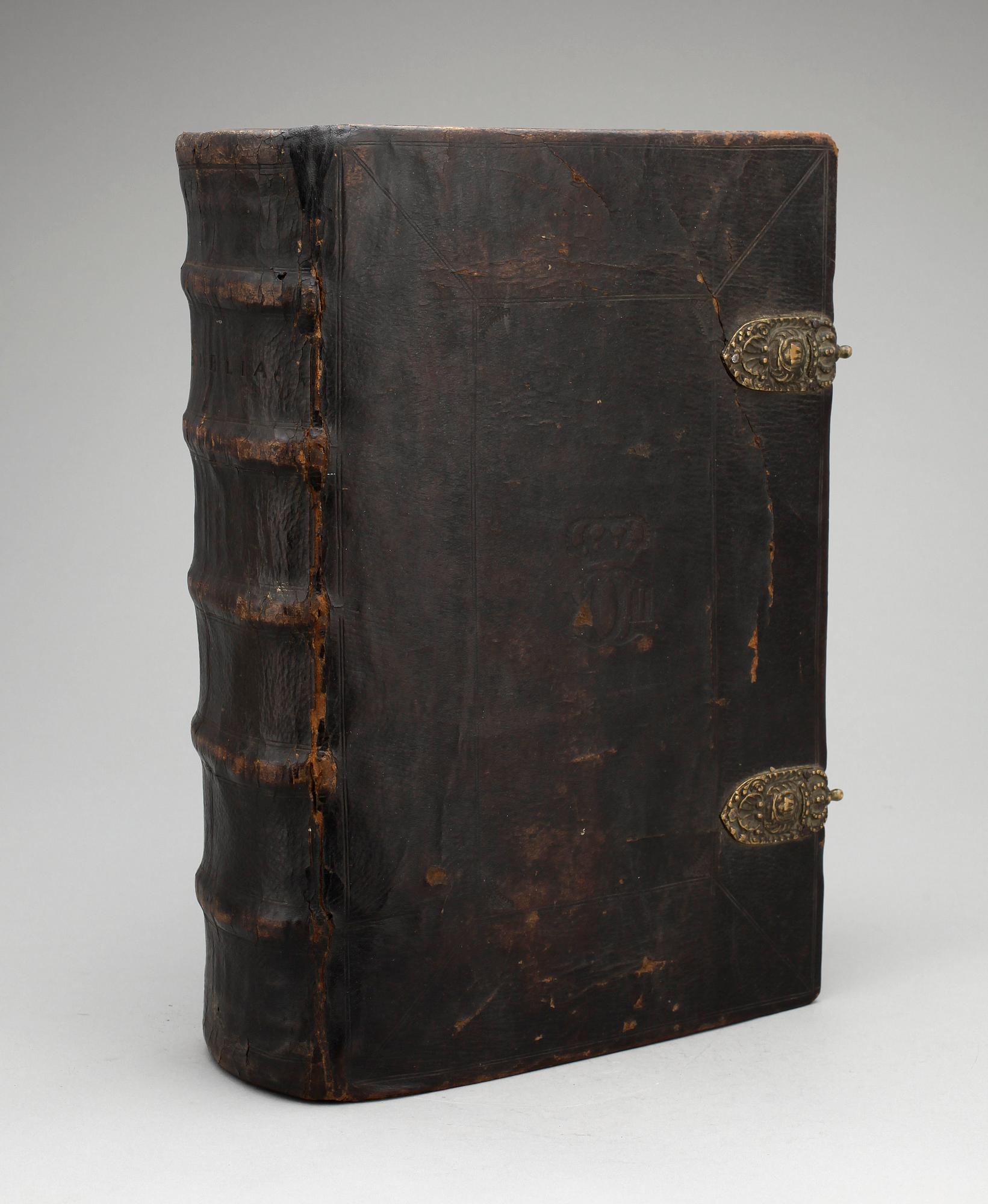 KONUNG GUSTAF II ADOLFS BIBEL, "Biblia Thet är All then helgha Scrifft..", Stockholm 1618.