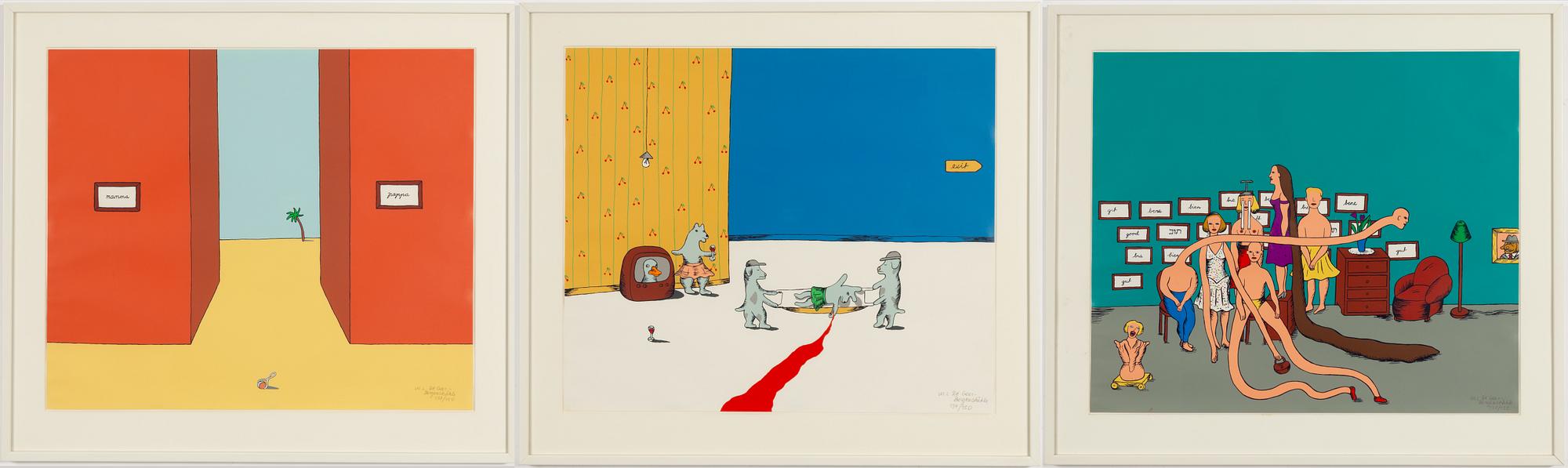 Marie-Louise Ekman, "Exit", "Good", "Mamma-Pappa".