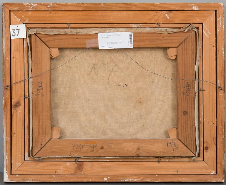 Alfred William Finch, SOMMARVY.