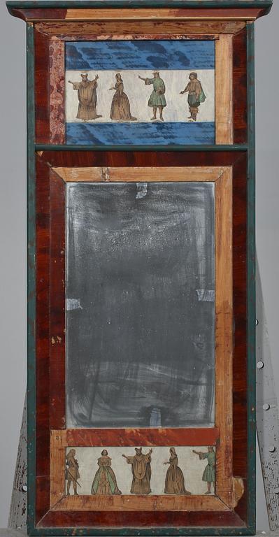 SPEGEL, sk glasmästarspegel, 1800-tal.