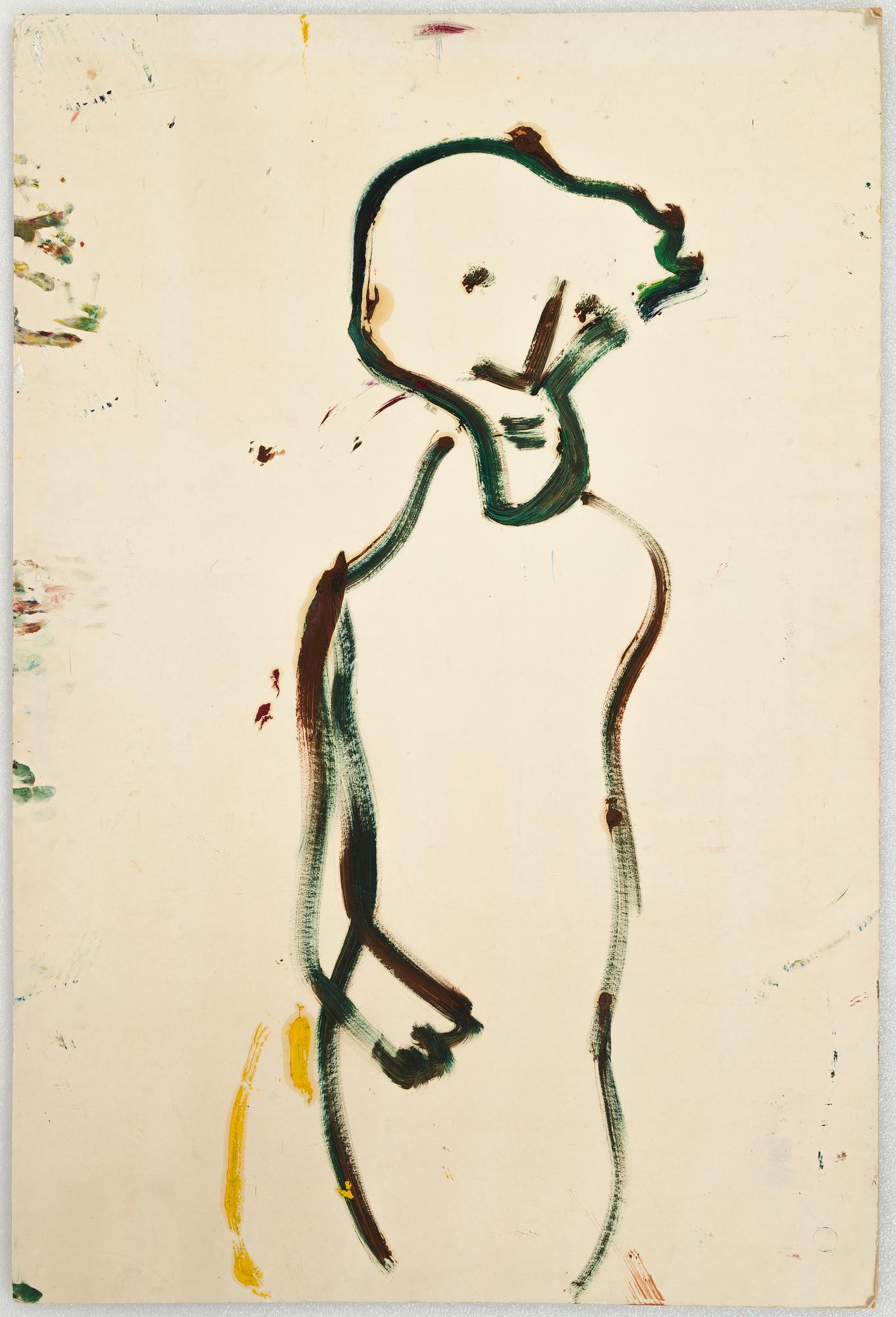 Erland Cullberg, olja på papp-pannå, signerad.