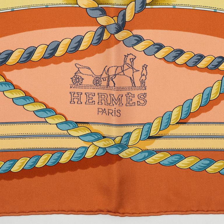 Hermès, scarf "Grand tenue".