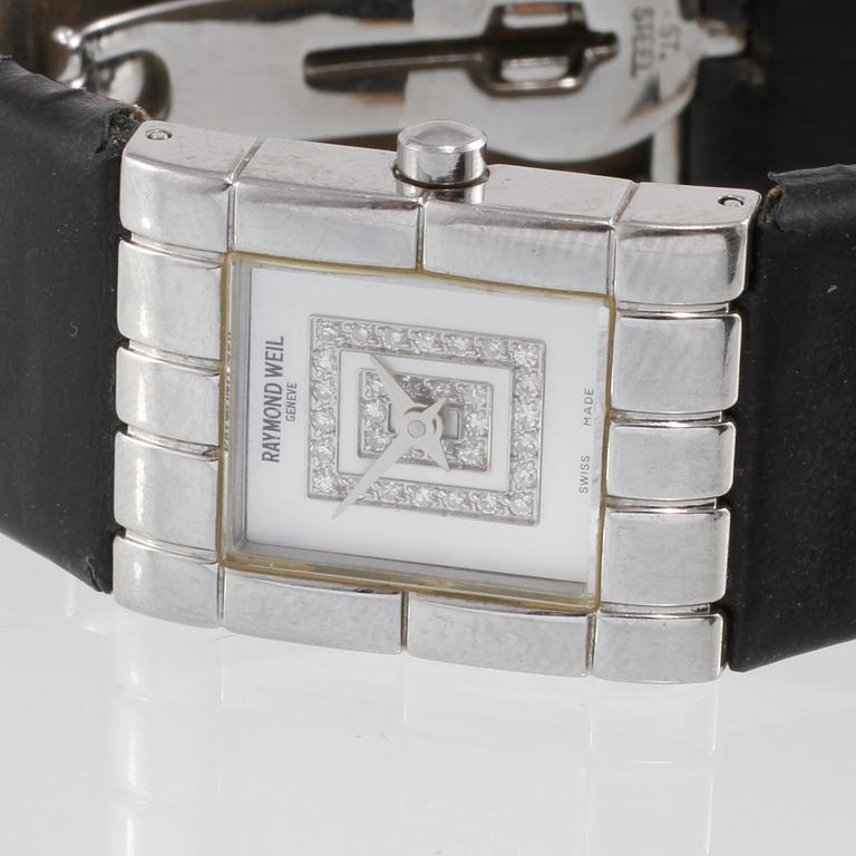 ARMBANDSUR, dam, stål, Raymond Weil, 2000-tal.