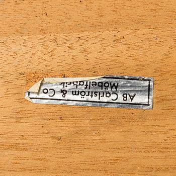 SÄNGBORD, ett par, AB Carlström & Co, Bjärnum, 1950/60-tal.