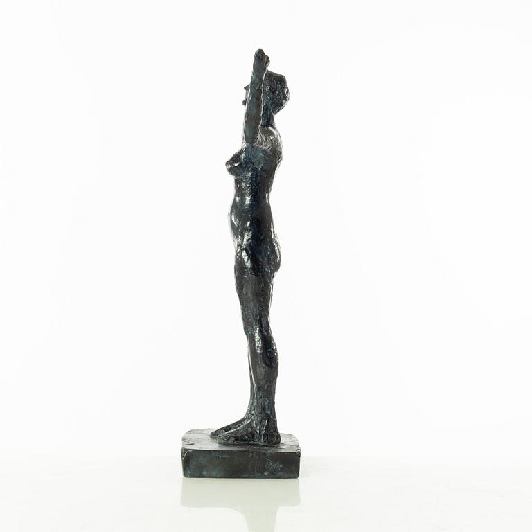 Gudmar Olovson, sculpture. Signed. Numbered. Foundry mark. Bronze, height 47.5 cm, length 35 cm.