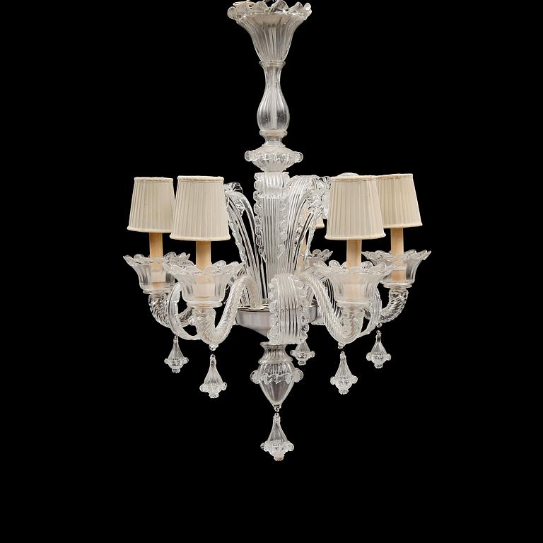 LJUSKRONA, venetsiansk stil, 1900-talets första hälft. Höjd ca 85 cm.