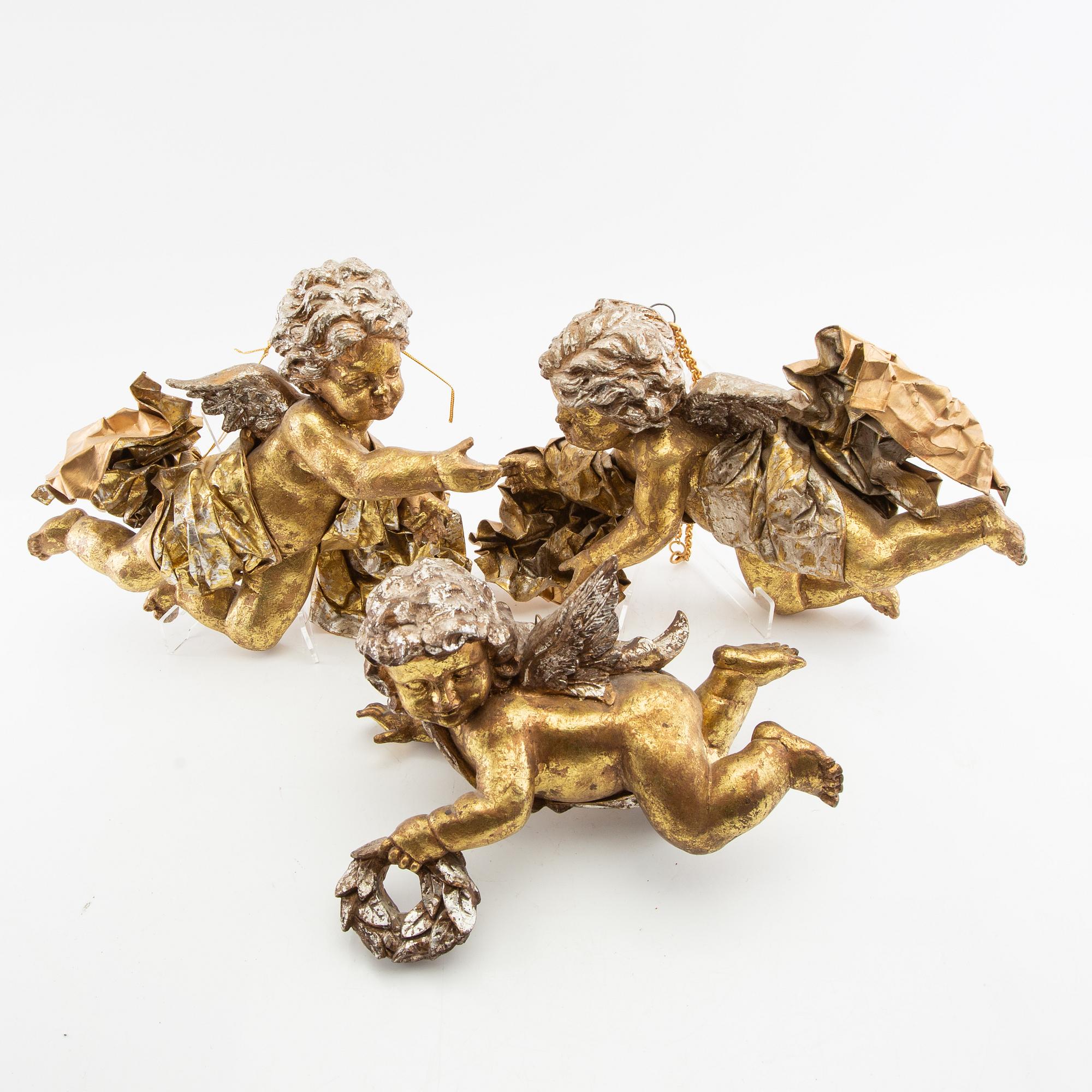 Putti 3 pcs modern production.