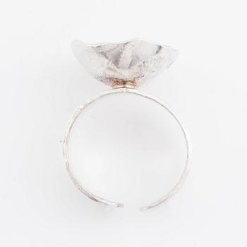 Rosa Taikon, a sterling silver ring, Stockholm 1972.