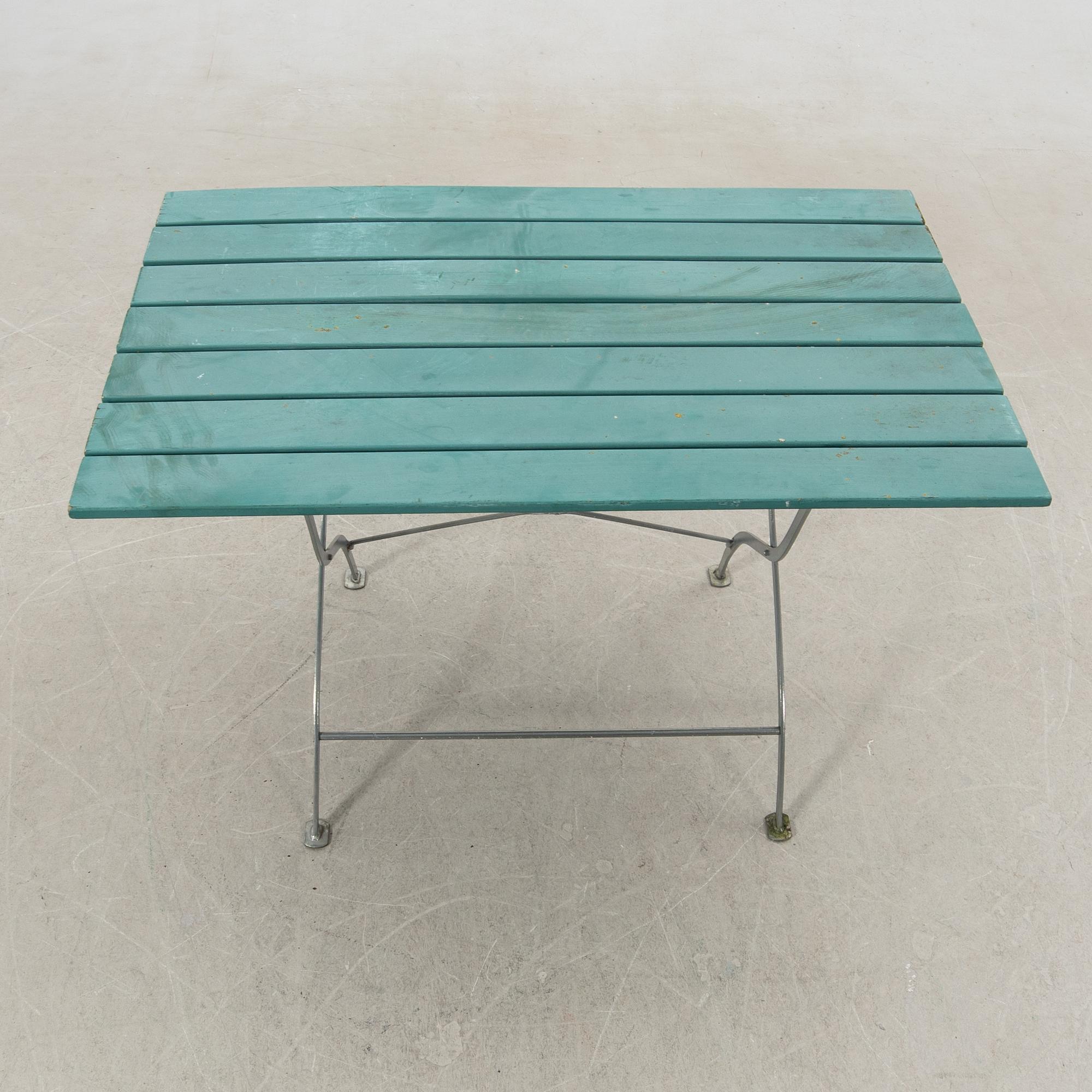 Garden group 4 pcs Grythyttan "Bryggeriserien" second half of the 20th century.