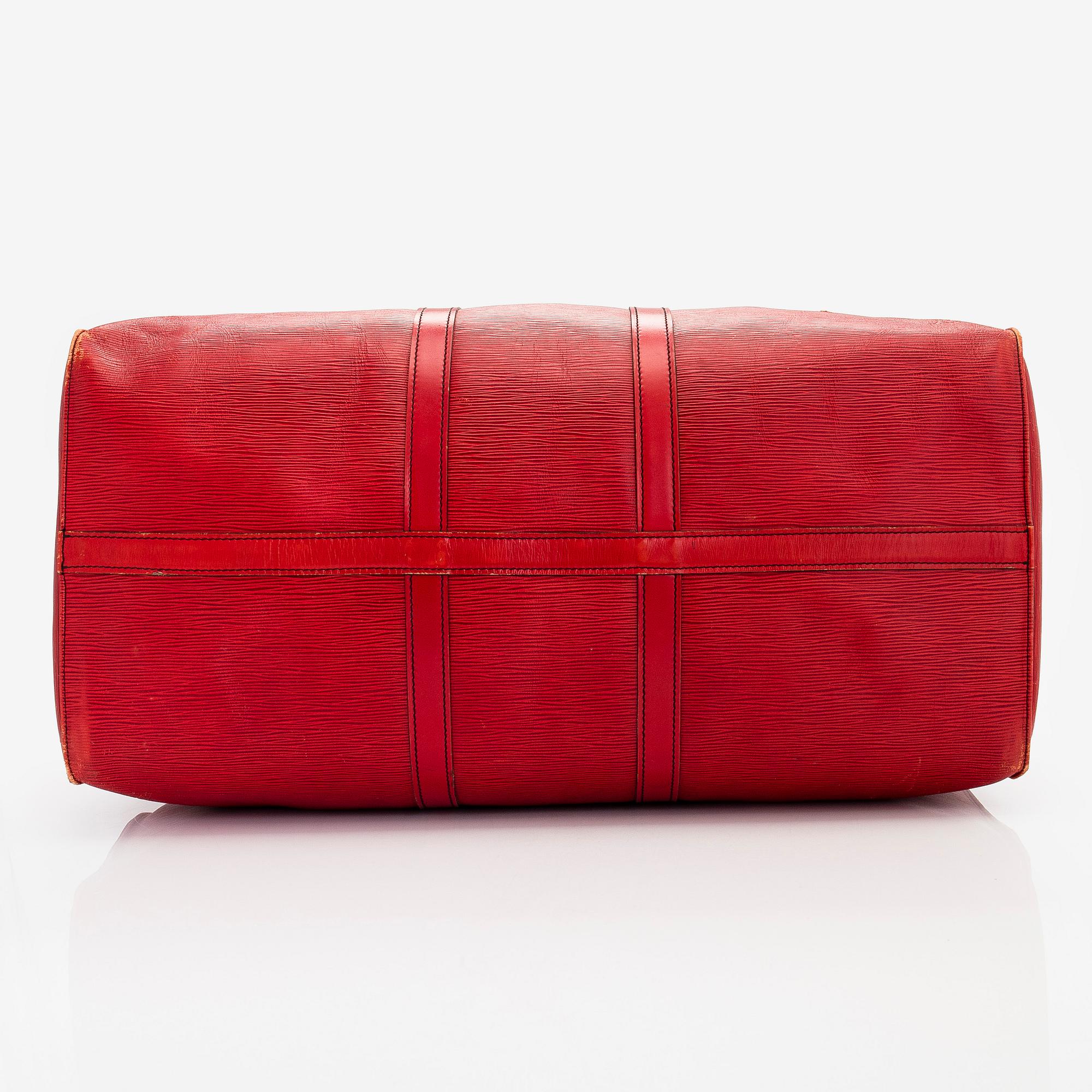 Louis Vuitton, weekendväska, "Epi Keepall 55".