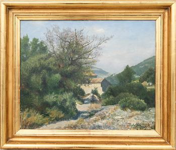 Knut Janson, "The abandoned house".