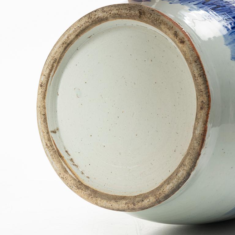 Vas, porslin, Kina, 1800-tal.