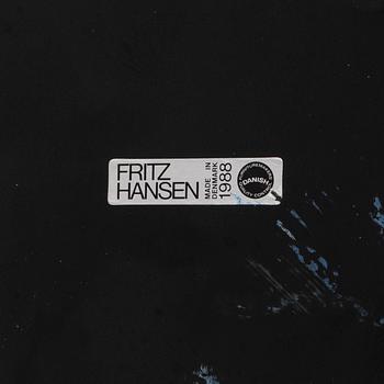 Verner Panton, fåtöljer ett par, "Wire Cone Chair", Fritz Hansen, Danmark 1988.