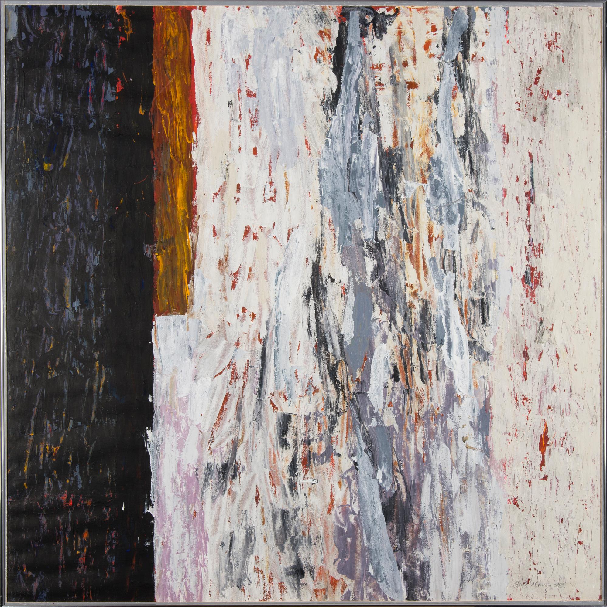 ANJA IKONEN, blandteknik, signerad och daterad -88.