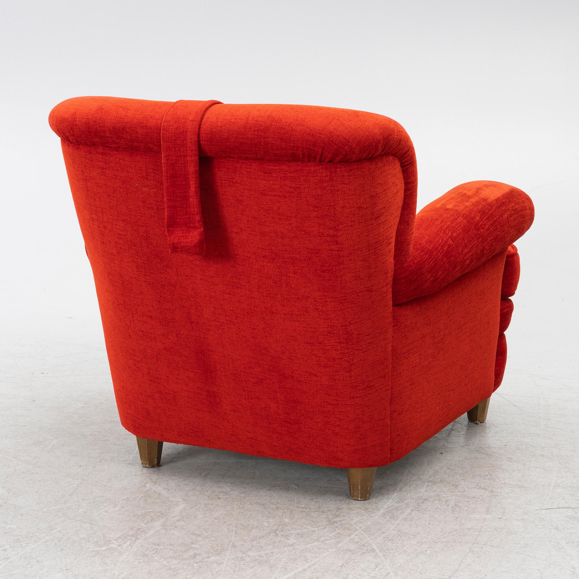 Josef Frank, fåtölj, modell 568, Firma Svenskt Tenn.