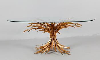 SOFFBORD, glas, sent 1900-tal.