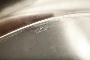 BRICKOR, 2 st samt SÅSSKÅLAR, 2 st, nysilver, 1900-tal.