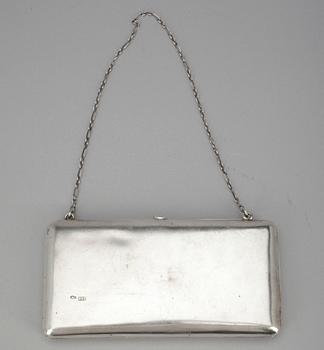 HANDVÄSKA, silver, Alexander Piskarev, Moskva, Ryssland 1908-1913. Vikt 277 g.