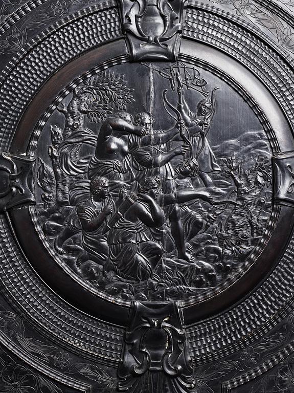 Det Bondeska Skåpet, sannolikt Paris, 1600- samt 1800-tal, Louis XIV och Louis XIV-stil.