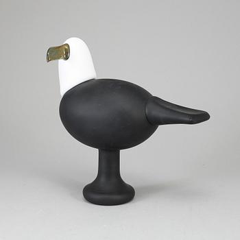 OIVA TOIKKA, a glass bird, Eagle (Kotka) 1994–2007, signed O. Toikka Nuutajärvi.