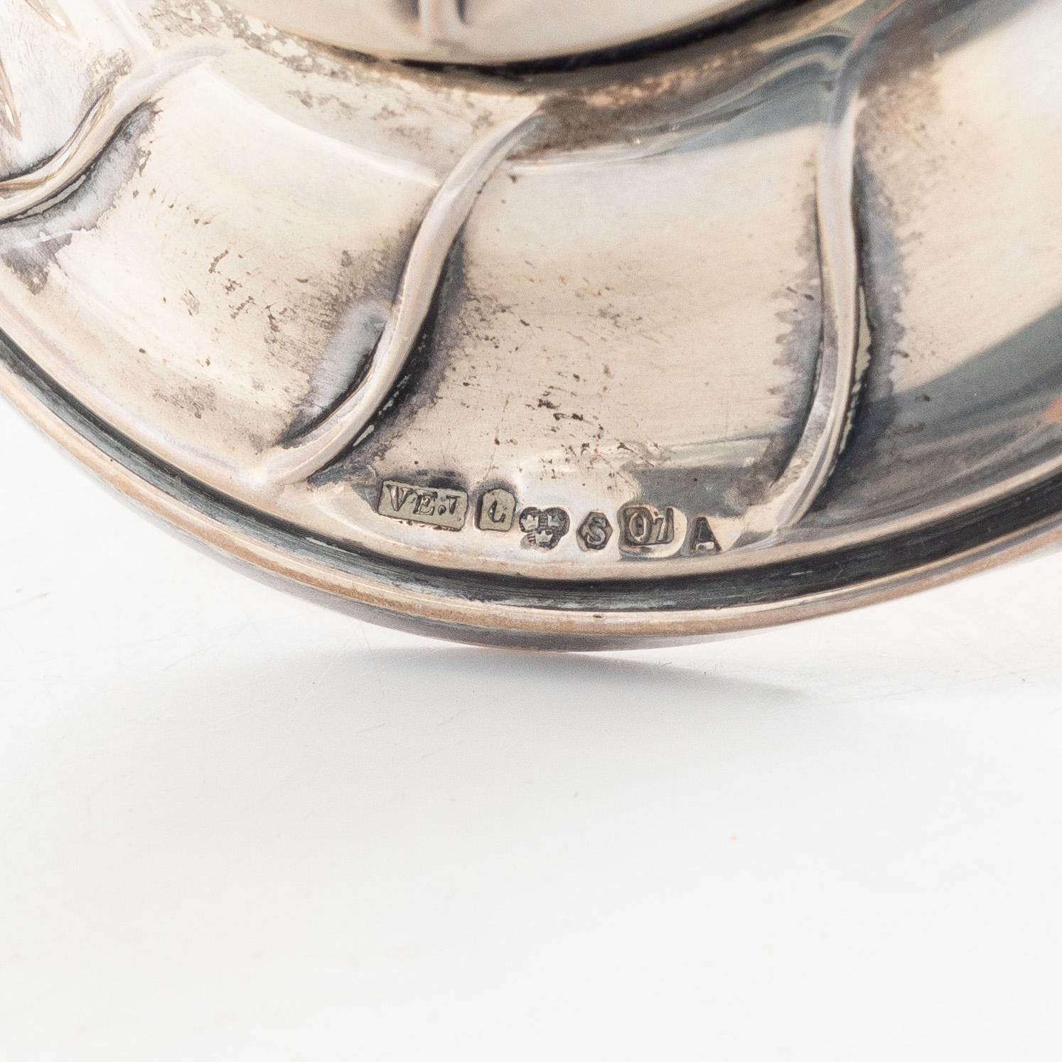 Three Swedish silver trophies, 1910s.
