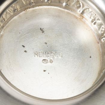Bonbonjär, silver, empirestil, svensk importstämpel, 1900-tal.