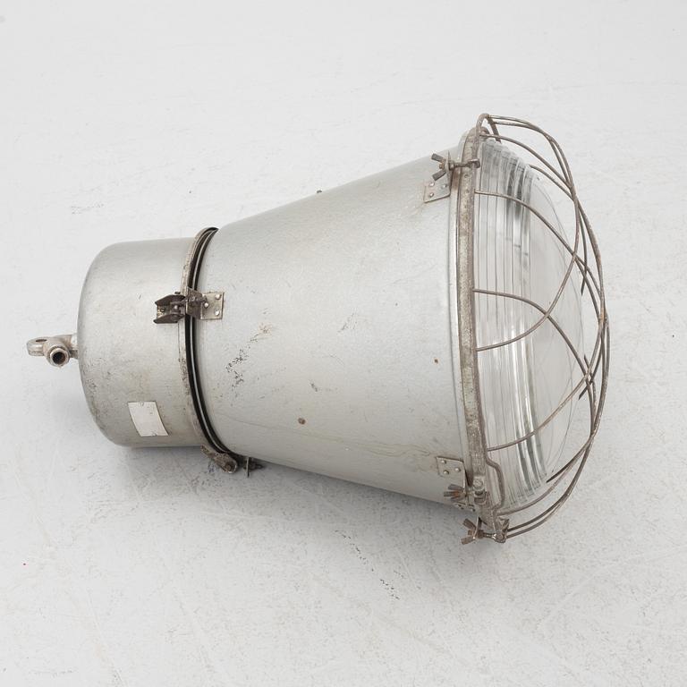 An industrial lamp, Mesko, Poland, second half of the 20th century.