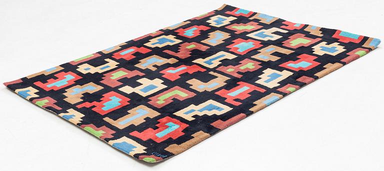 C Göran Karlsson, a rug, untitled, hand tufted, Asplunds, approximately 220 x 162 cm.