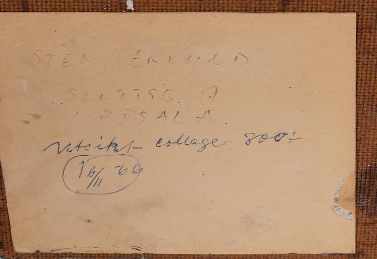 Sten Eklund, "Utsikt - collage".