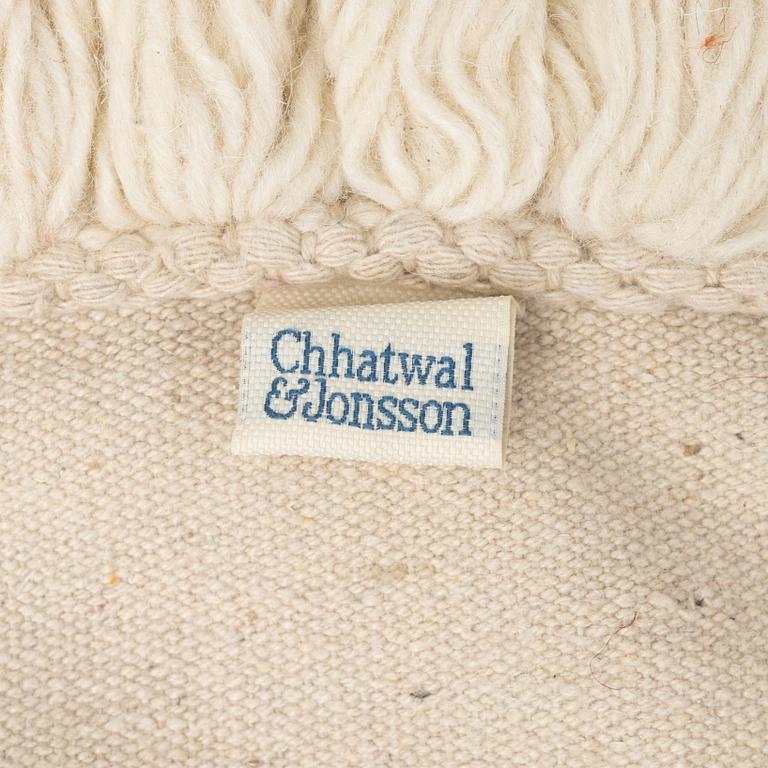 Chhatwal & Johnson, a pair of 'Bakara' poufs.