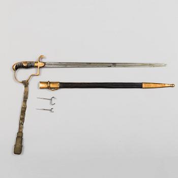 A Police sabre, probably from Germany, around year 1900.