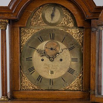 A George II longcase clock by Joseph Knowles, Epsom, first part of the 19th Century.